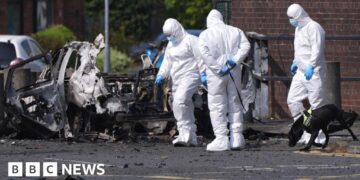 Police station bomb sounded like car hitting wall, says resident