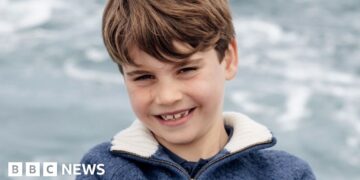 Prince Louis holiday photo released to mark eighth birthday