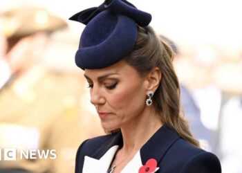 Princess Catherine pays tribute to war dead of Australia and New Zealand