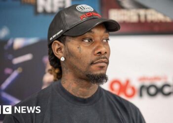 Rapper Offset hits Coachella stage days after being shot