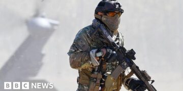 Rescue team in Iran face 'harrowing and dangerous' search for US crew member