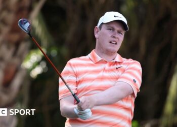 Robert MacIntyre in action at the RBC Heritage