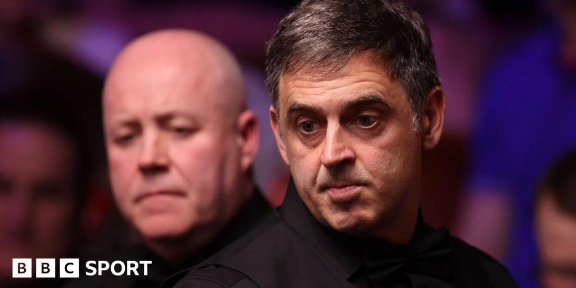 John Higgins (left) and Ronnie O'Sullivan