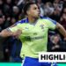 Shea Charles reacts to scoring the winner for Southampton against Arsenal in the FA Cup