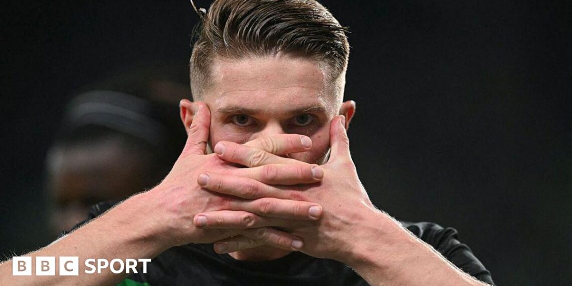 Viktor Gyokeres in action for Sporting