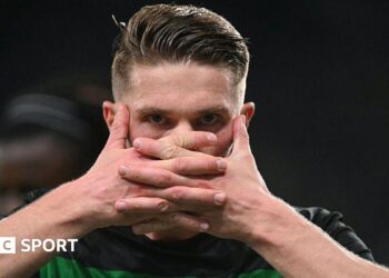 Viktor Gyokeres in action for Sporting