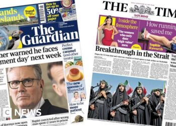 Starmer faces 'judgement day' and 'Breakthrough in the Strait'