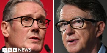 Starmer facing awkward hours ahead as Mandelson questions remain