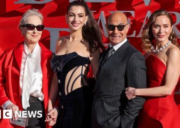 Stars line red carpet at London premiere of Devil Wears Prada 2