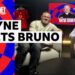 Wayne Rooney meets Bruno Fernandes