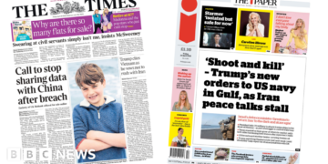 'Stop sharing data with China' and 'Shoot and kill'