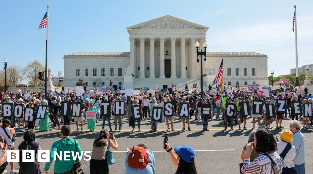 Supreme Court questions birthright citizenship