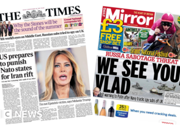 The Papers:  'I'm not Epstein's victim' and 'We see you, Vlad'