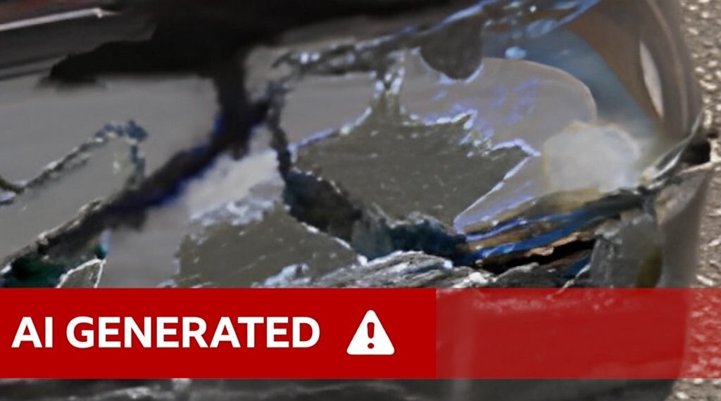 The fake images behind AI insurance scams