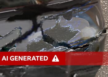 The fake images behind AI insurance scams