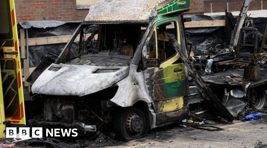 Three charged over Jewish charity ambulance fires