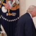 Trump offers few answers as he seeks to calm nerves over Iran war