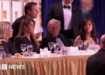 Trump rushed from White House correspondents' dinner after suspected gunshots heard