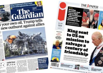 Trump tells UK 'go get your own oil' and 'King sent to US'