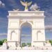 Trump unveils giant gold-accented victory arch design for US capital