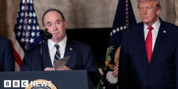 US Navy chief leaving post 'effective immediately', Pentagon says
