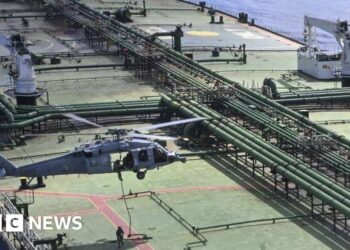 US boards ship carrying Iran oil as Trump threatens mine-laying vessels