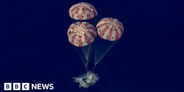 Watch the Artemis II re-entry: Separation, blackout, then splashdown
