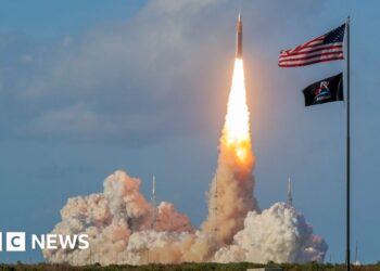 Watch the moment Artemis II blasts into space on historic mission