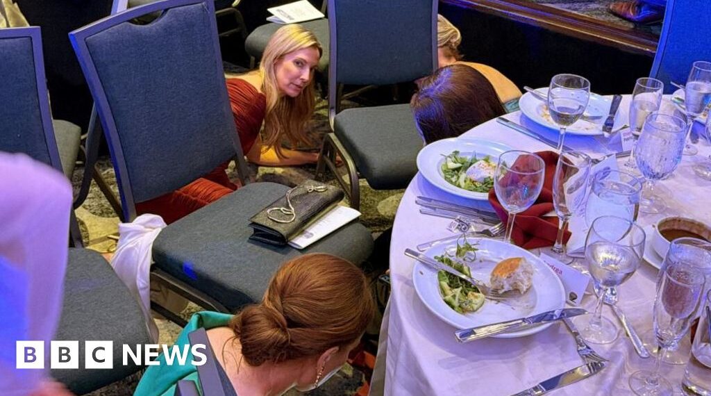 What is was like in the room as shots rang out at correspondents' dinner