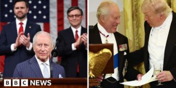What the King and Queen did on their second day in the US