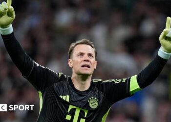 Manuel Neuer made his 136th Champions League appearance for Bayern Munich against Real Madrid
