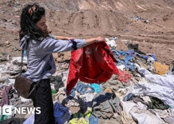 Why your recycled clothes could end up in this South American desert