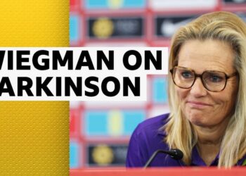 England manager Sarina Wiegman