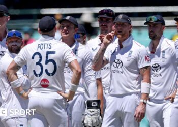 England's Ashes team in Australia