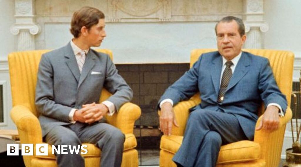 With presidents, cowboys and A-listers - King Charles in US over the years