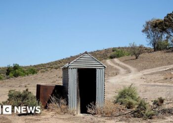 Woman trapped in poo for three hours after outback toilet collapses