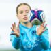 Emily Coubrough in Scotland training