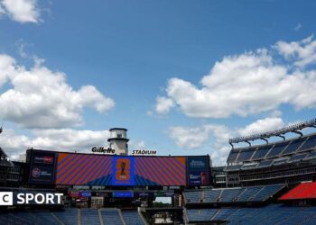 Image of the Boston Stadium in Foxborough, Massachusetts