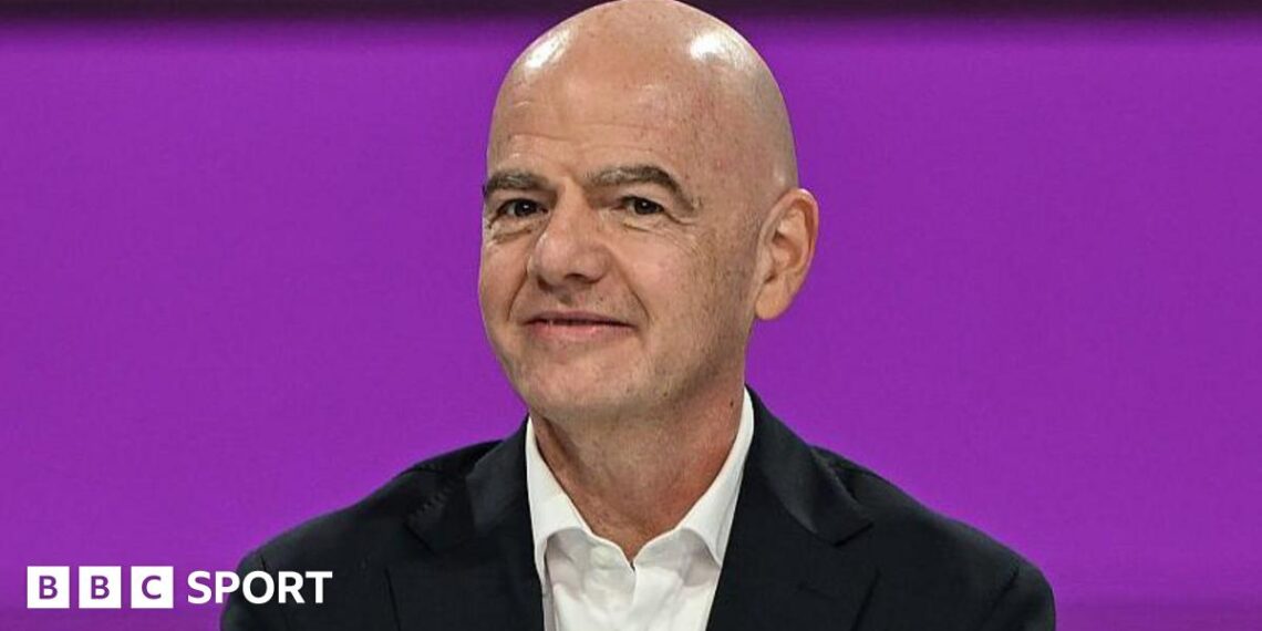 Fifa president Gianni Infantino