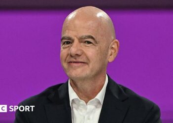 Fifa president Gianni Infantino