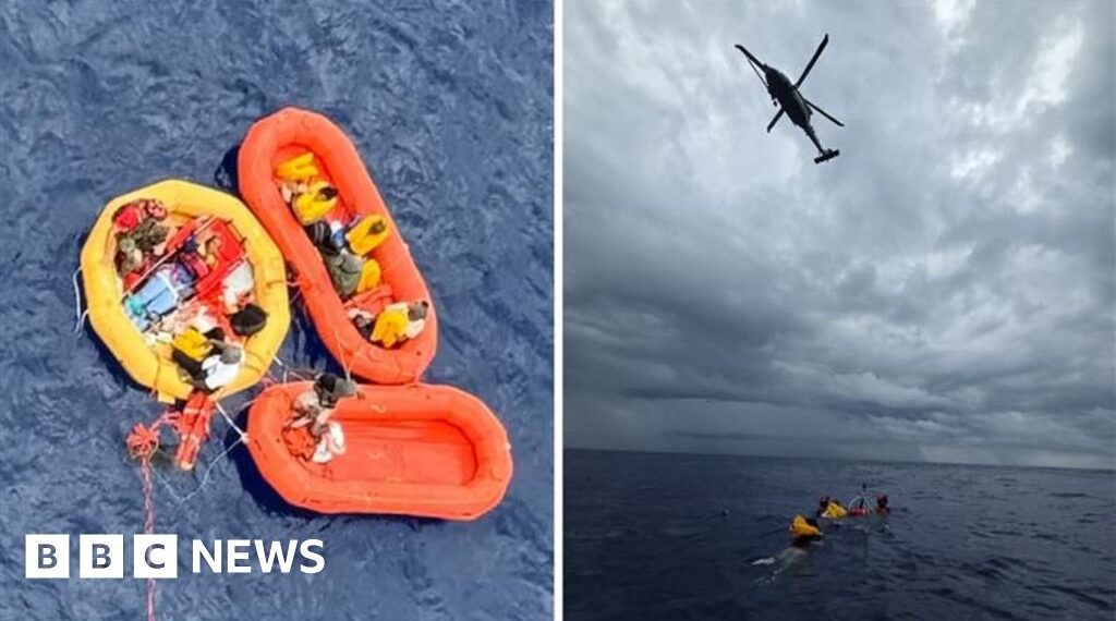 'Pretty miraculous' - 11 rescued after pilot ditches plane in Atlantic