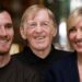 Andrew Robertson, Kenny Dalglish and Kelly Cates
