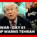 Trump urges Iran to ‘get smart soon’ and sign a deal | BBC News