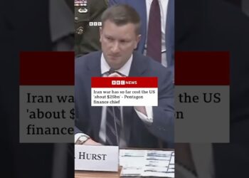 Pentagon’s finance chief says Iran war has so far cost the US “about $25bn”. #BBCNews