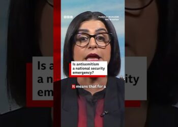 Is antisemitism a national security emergency? #BBCNews