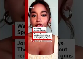 Jordyn Curet says The Drama is about redemption, not gun violence. #BBCNews