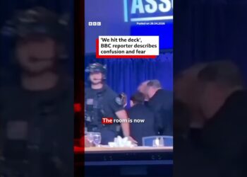 BBC reporter recalls moment of shooting at Correspondents’ Dinner. #DonaldTrump #BBCNews