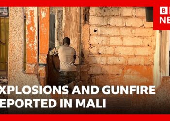 Explosions and gunfire as armed groups launch co-ordinated attacks across Mali | BBC News