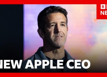 New era for Apple as names new boss to replace Tim Cook after 15 years | BBC News