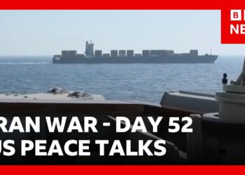 US attacks and seizes Iranian vessel ahead of peace talks | BBC News